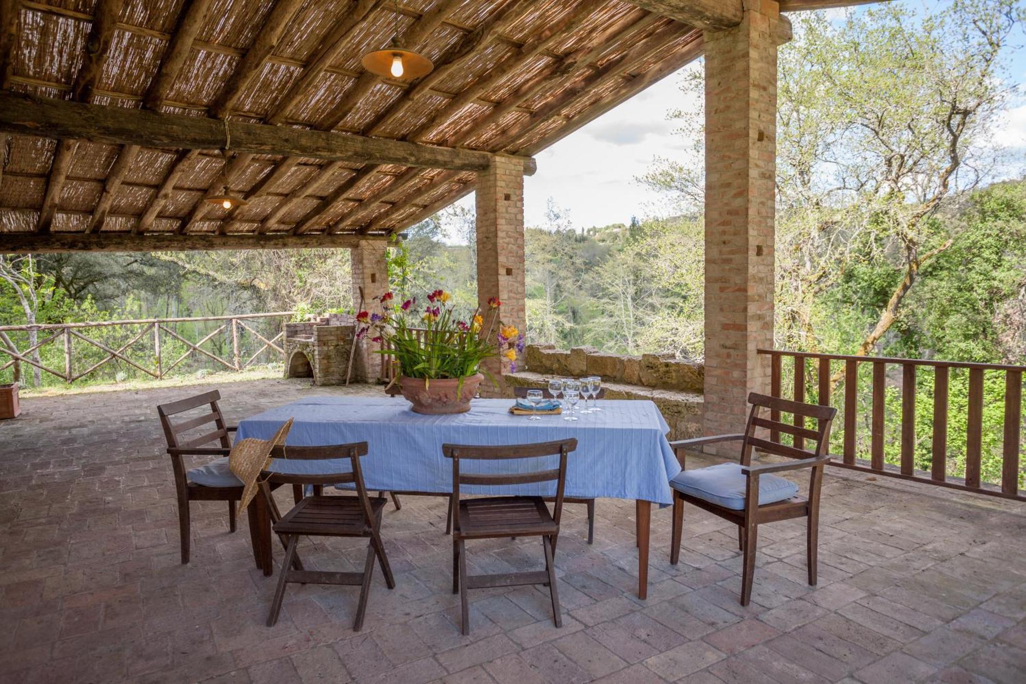 רוזיה Tenuta Di Spannocchia מראה חיצוני תמונה