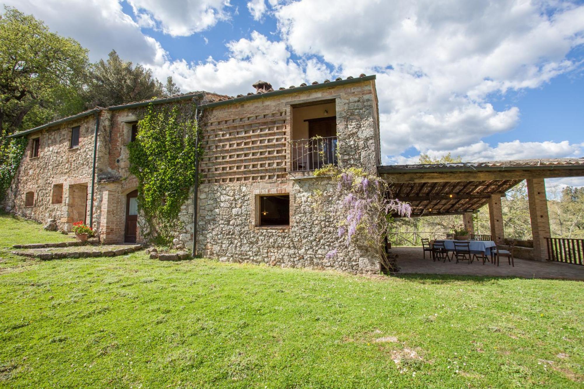 רוזיה Tenuta Di Spannocchia מראה חיצוני תמונה