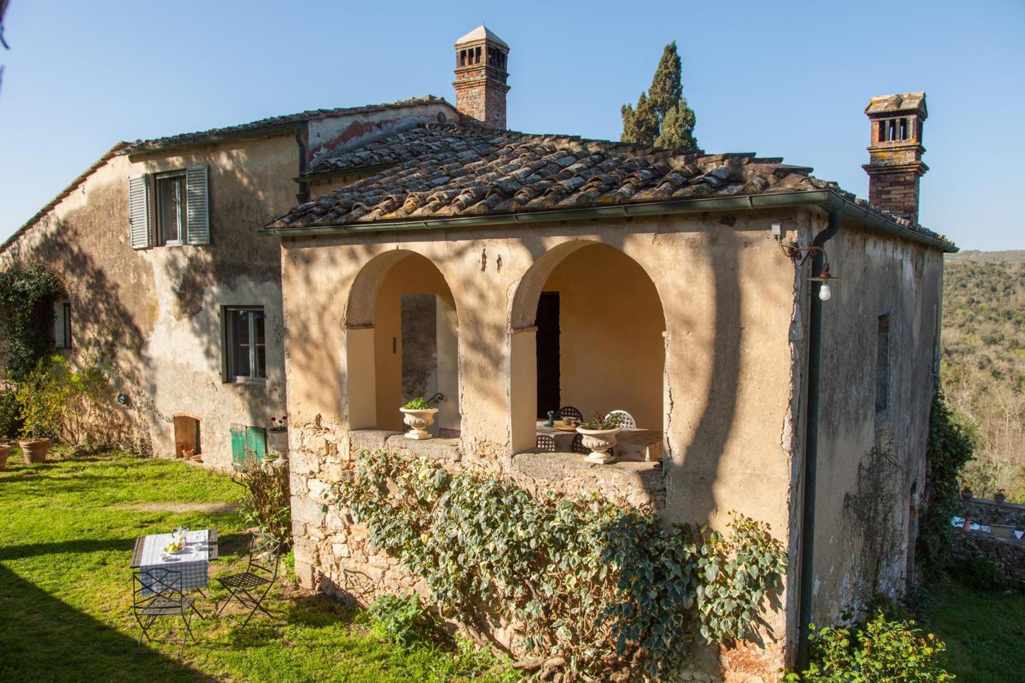 רוזיה Tenuta Di Spannocchia מראה חיצוני תמונה